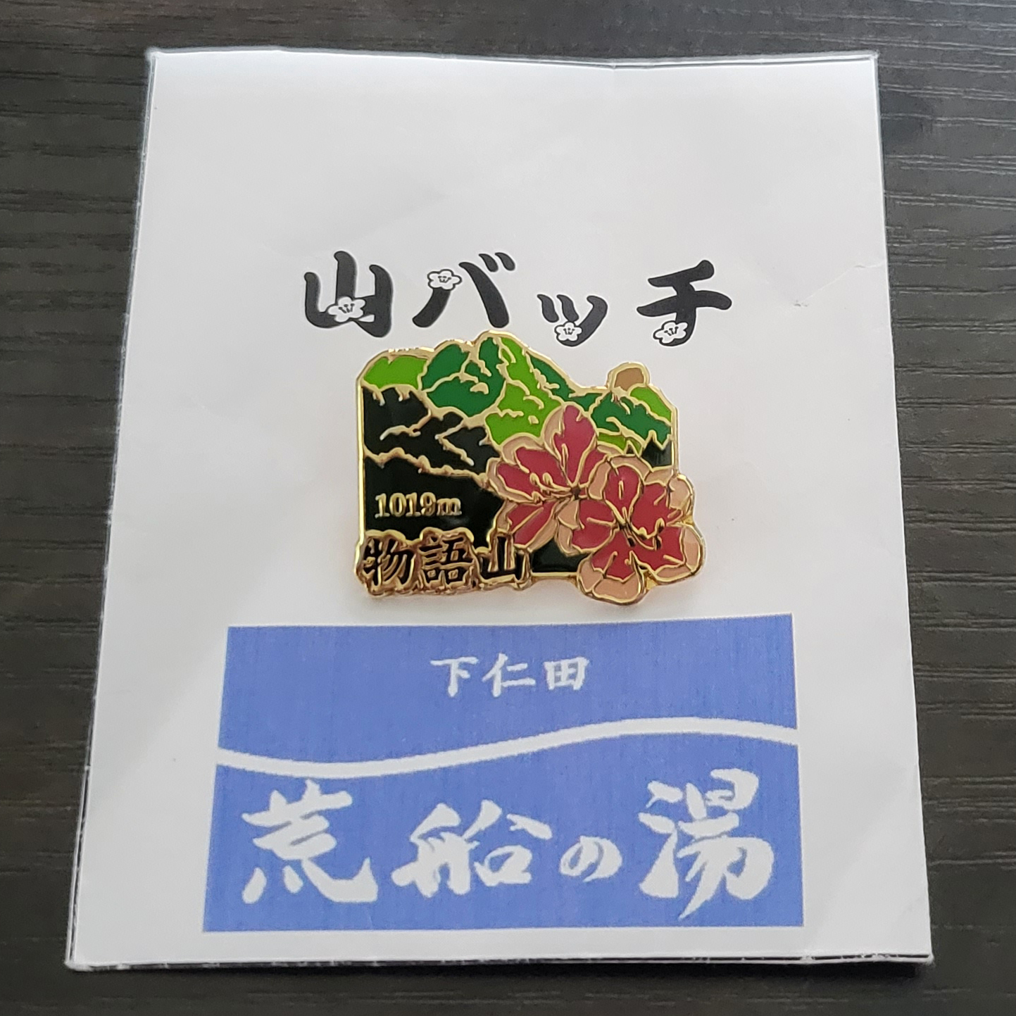 数量は多い 竜ヶ岳 山バッジ 登山 アウトドア
